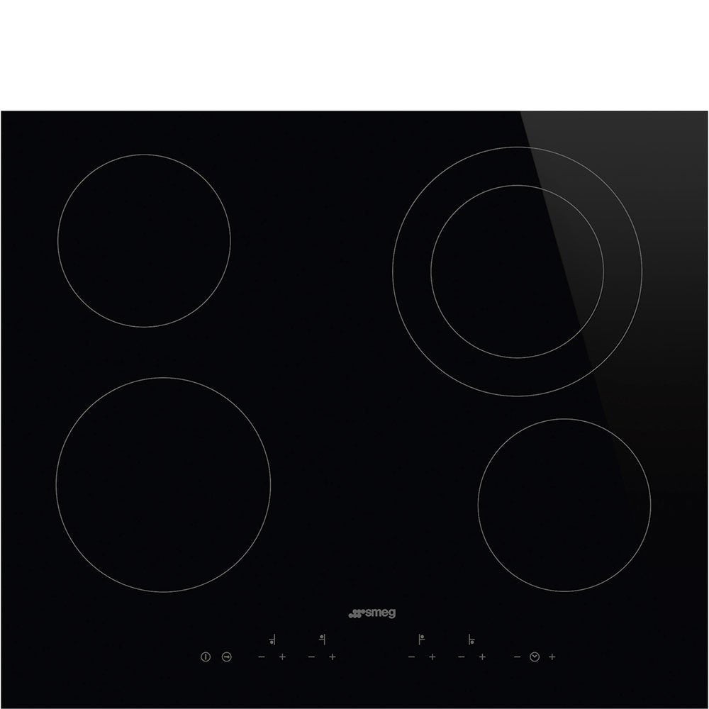Plaque de cuisson électrique Smeg — Noir