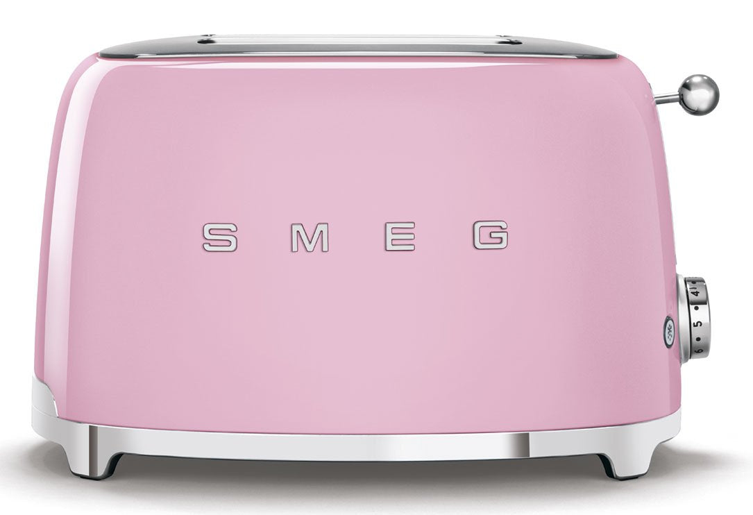 Grille-pain Smeg 2 tranches — Rose