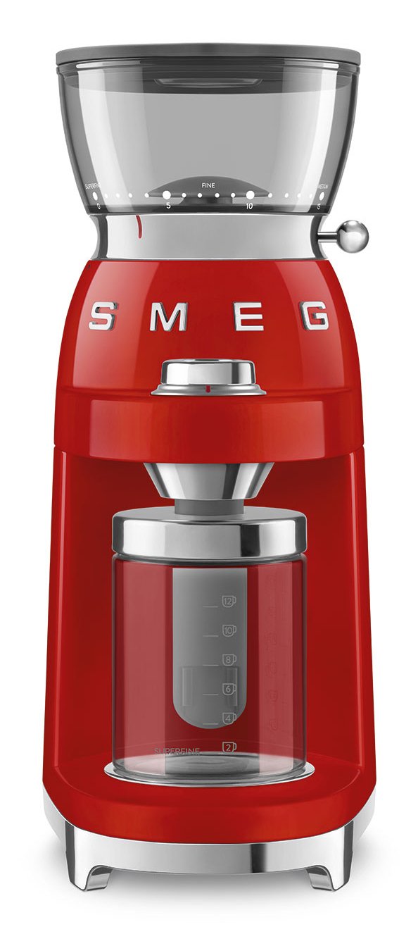 Moulin à café Smeg 50's Style — CGF03 — Rouge