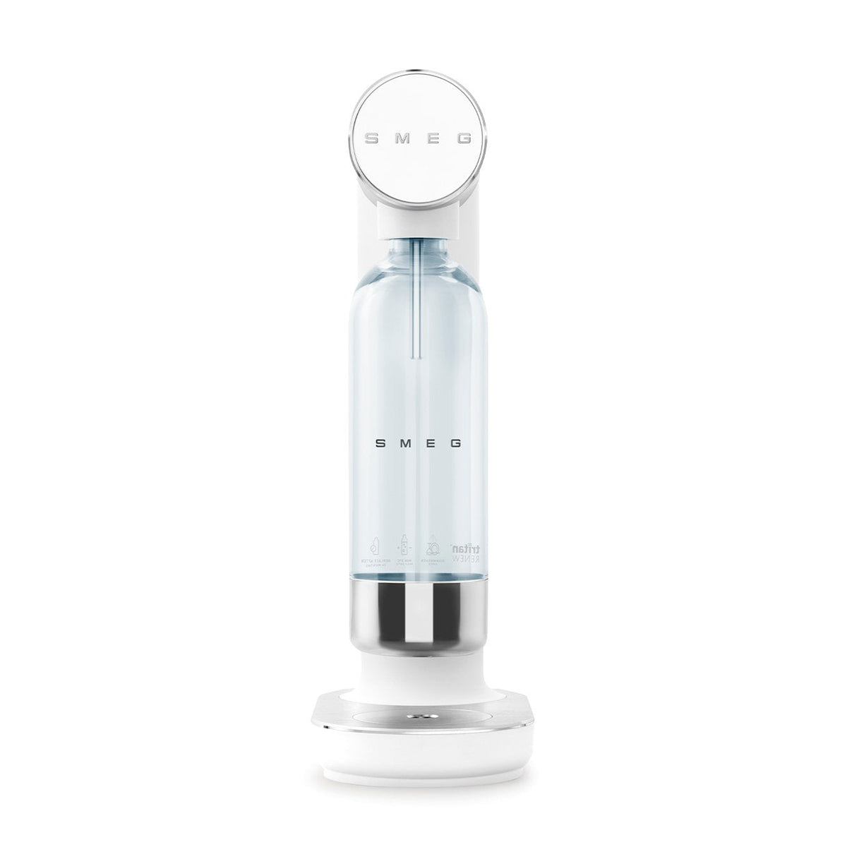 Gazéificateur d'eau Smeg — Blanc mat