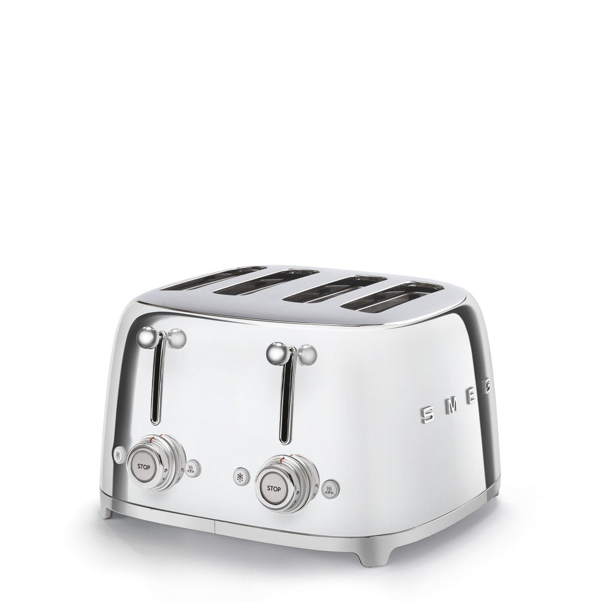 Grille-pain Smeg 4 tranches — TSF03 — Acier inoxydable