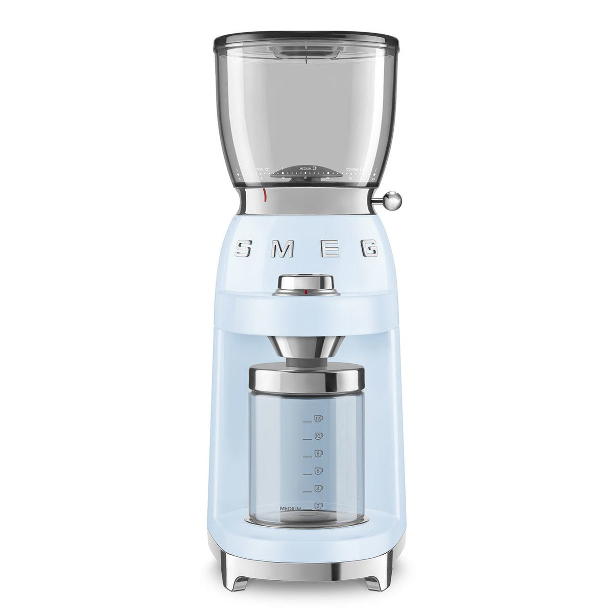 Moulin à café Smeg 50's Style — CGF11 — Bleu pastel