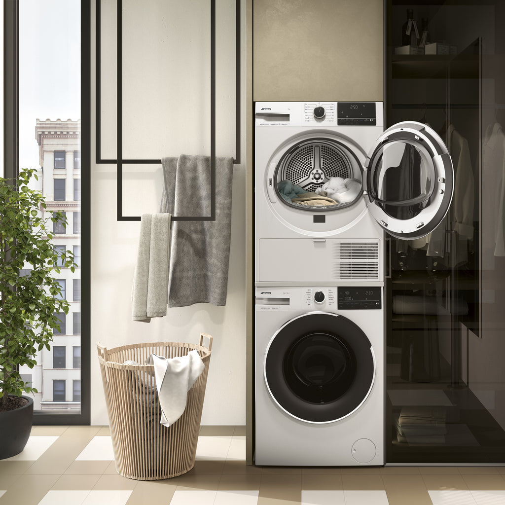 Kit de superposition lave-linge/sèche-linge Smeg KITSPNC — photo 3
