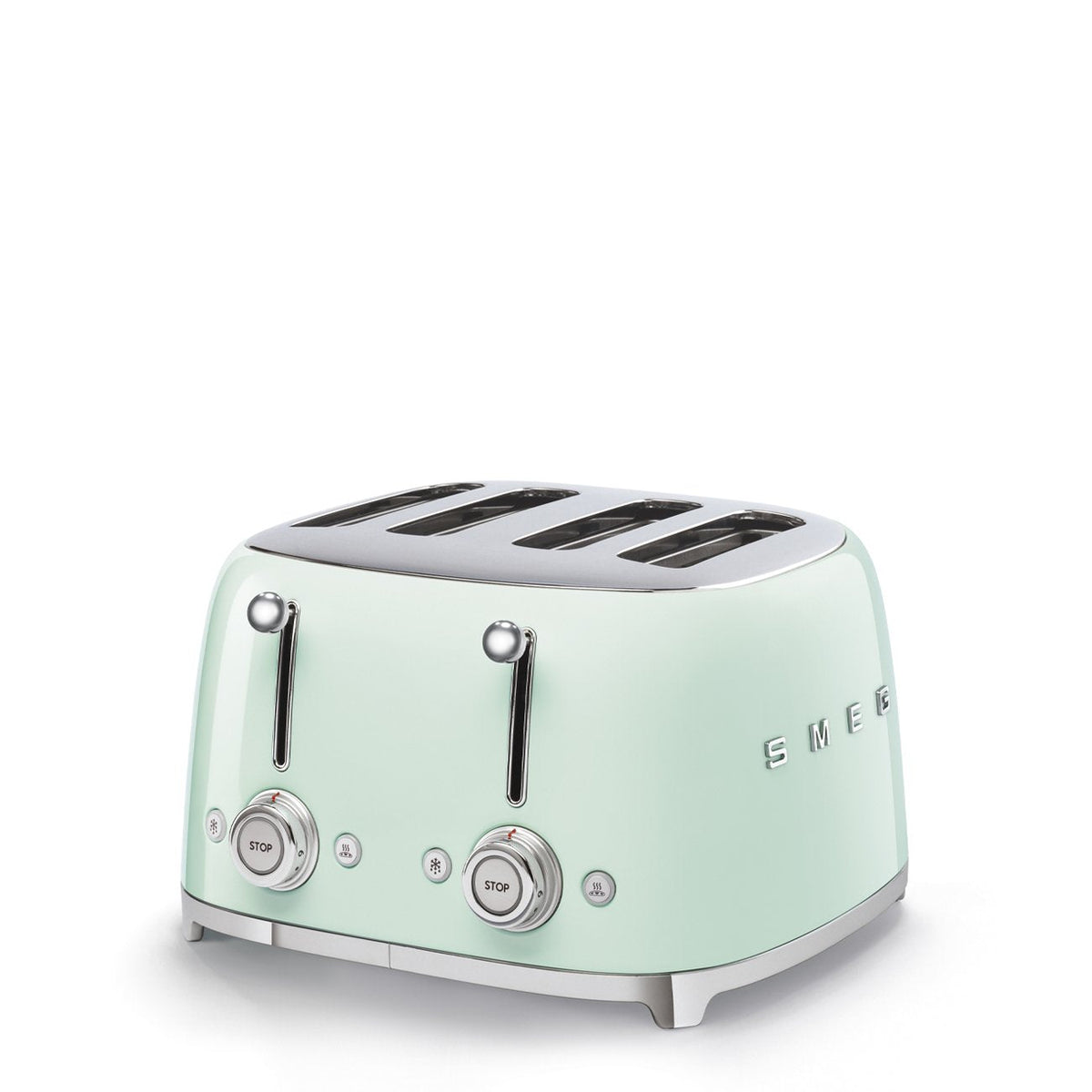 Grille-pain Smeg 4 tranches — TSF03 — Vert pastel