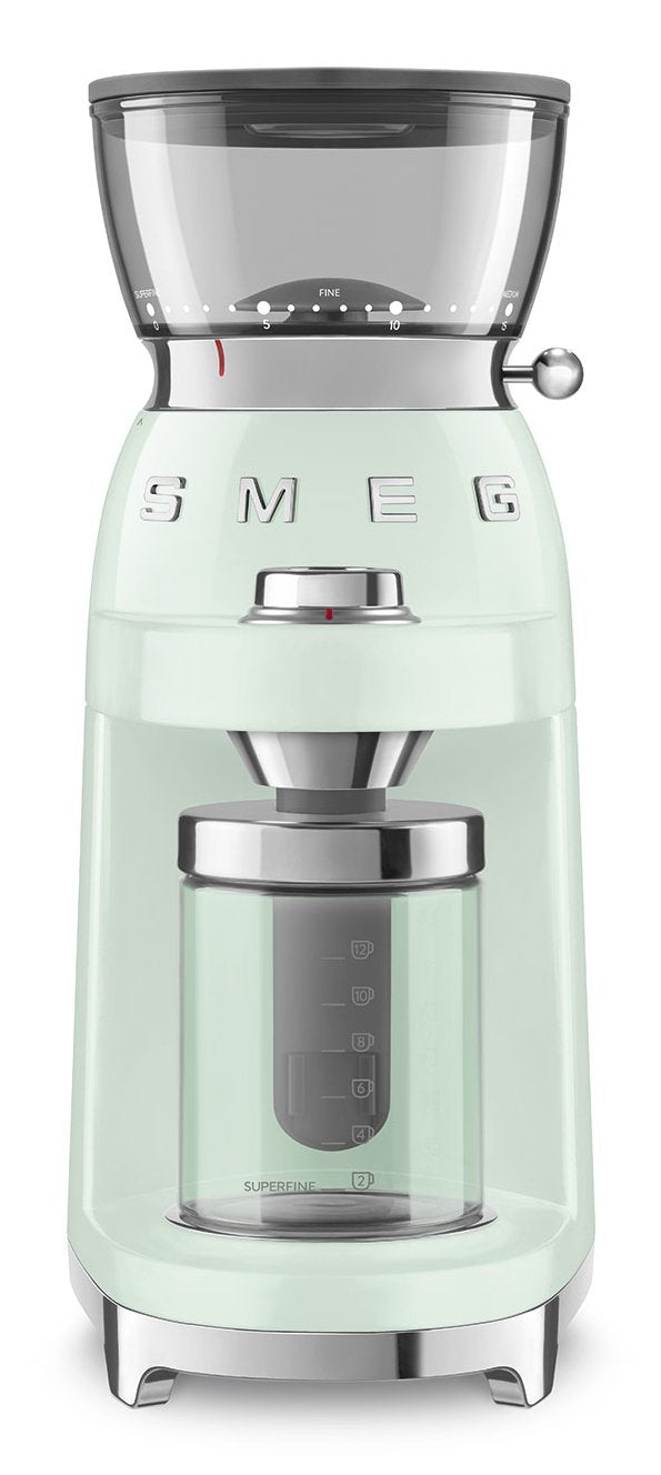 Moulin à café Smeg 50's Style — CGF03 — Vert pastel