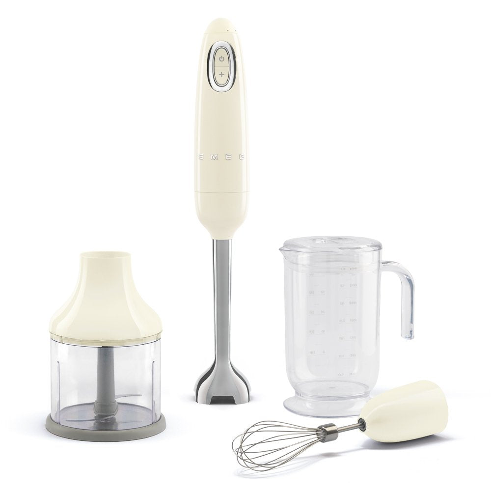 Mixeur plongeant Smeg — HBF03 — Crème