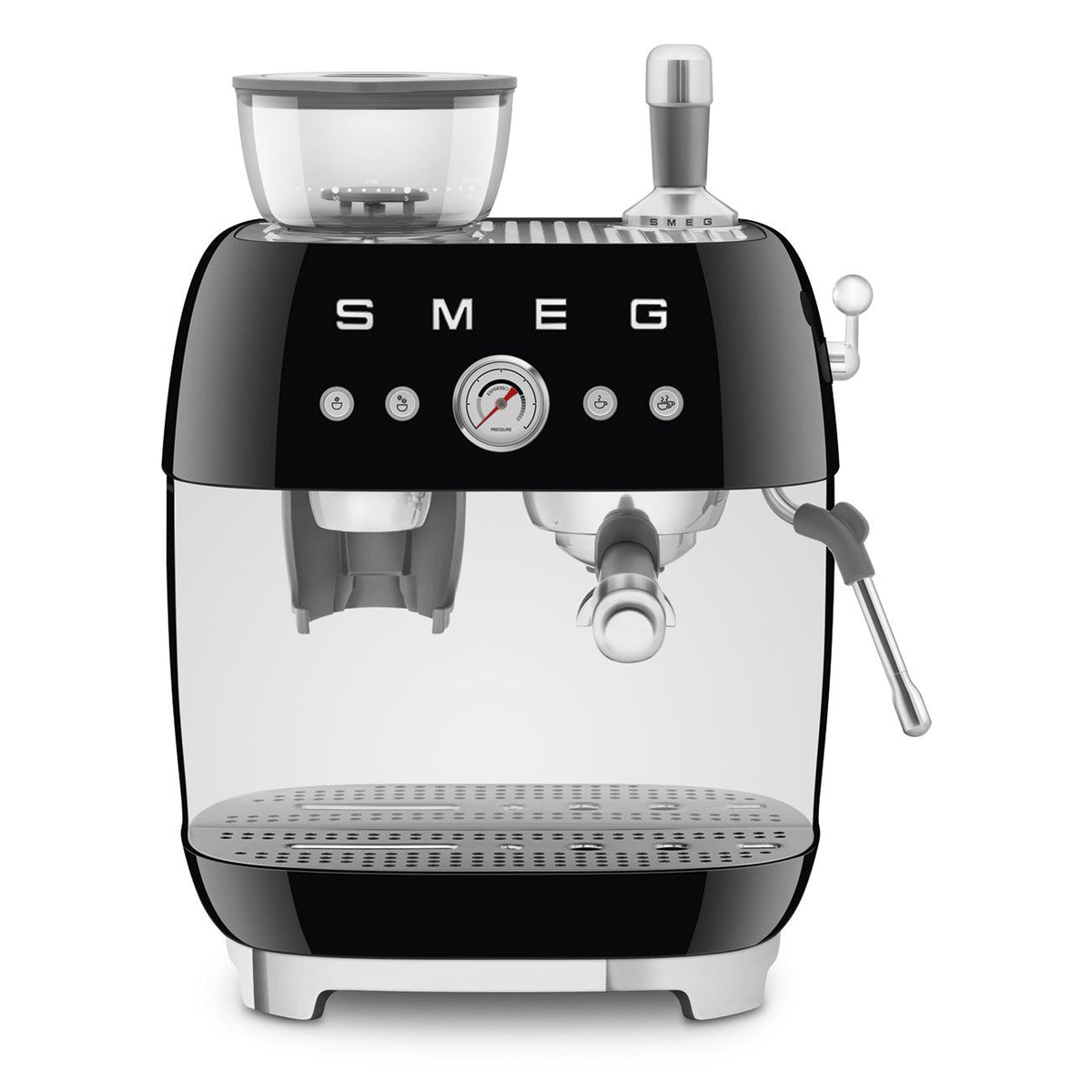 Machine à espresso avec broyeur Smeg 2,4 L — Noir