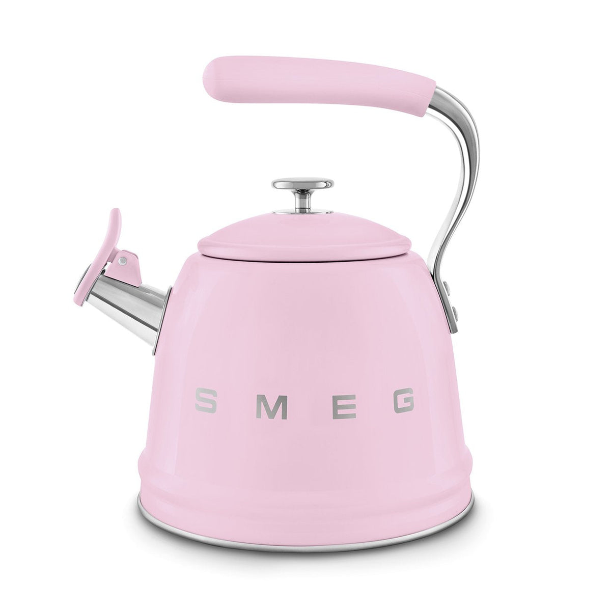 Bouilloire sifflante Smeg 50's Style 2,3 L — Rose