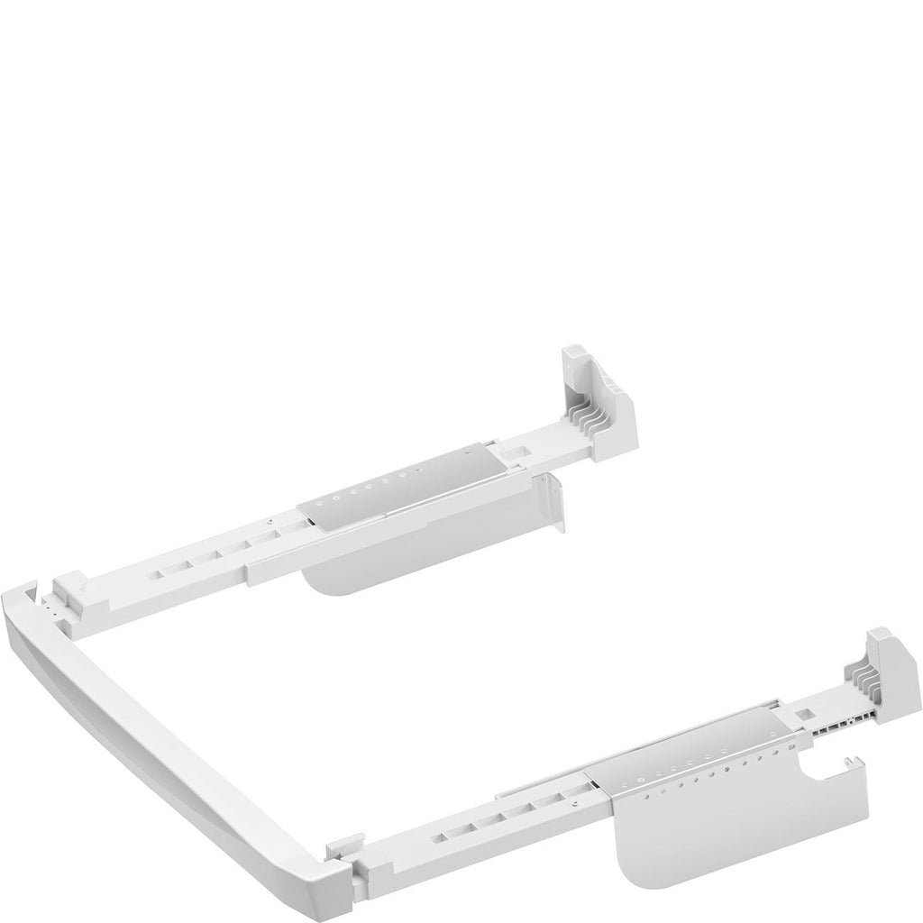 Kit de superposition lave-linge/sèche-linge Smeg KITSPNC — Blanc