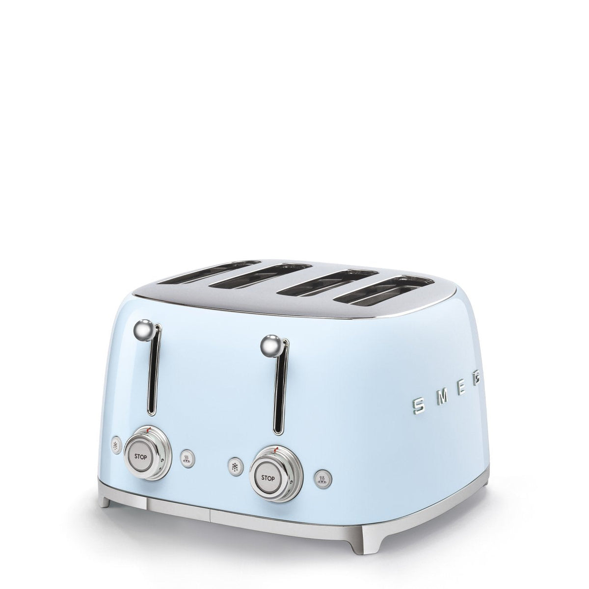 Grille-pain Smeg 4 tranches — TSF03 — Bleu pastel