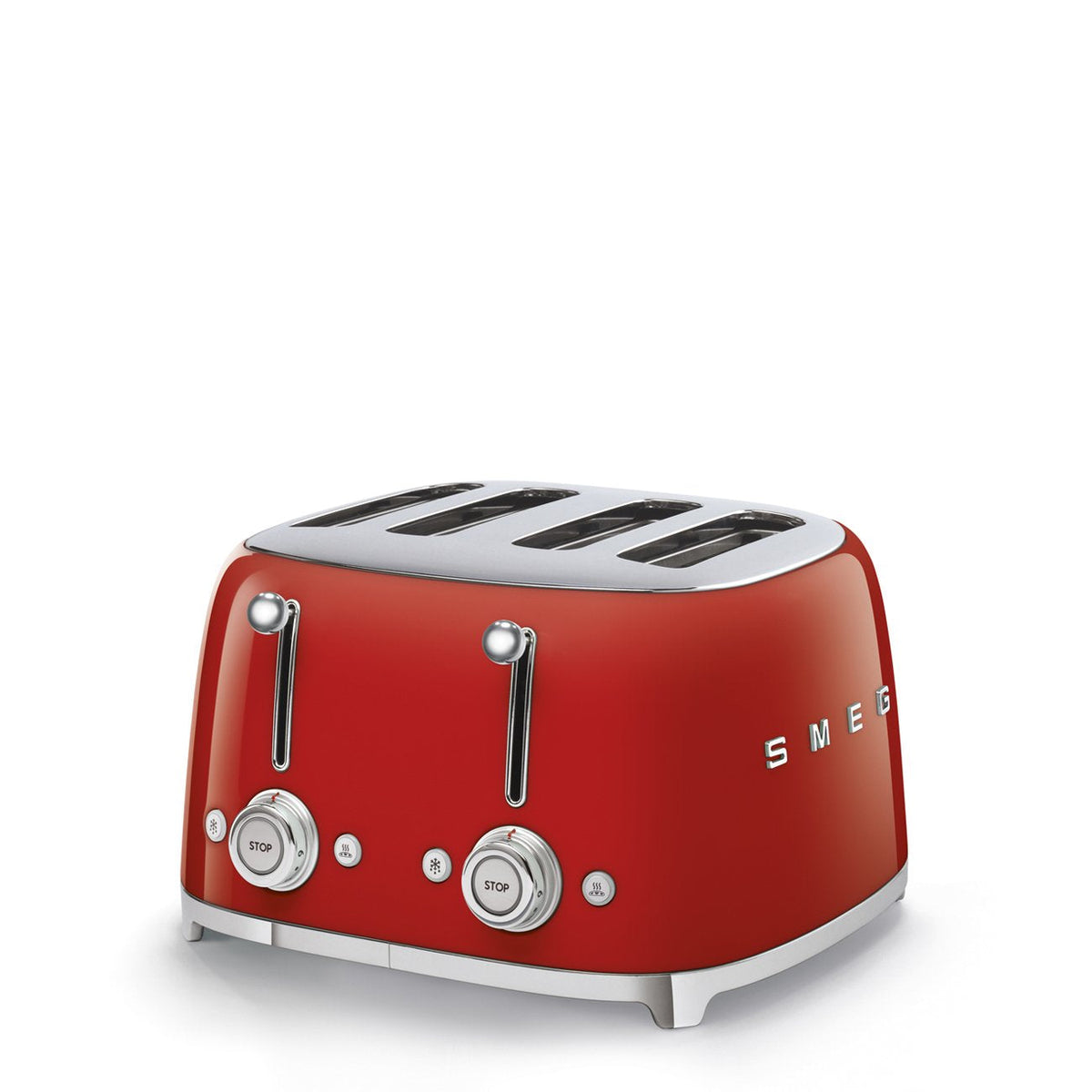 Grille-pain Smeg 4 tranches — TSF03 — Rouge