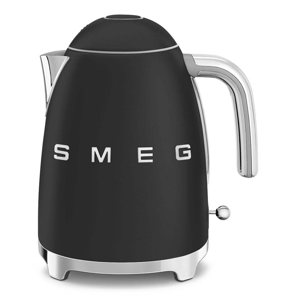 Bouilloire électrique Smeg 1,7 L — KLF03 — Noir mat