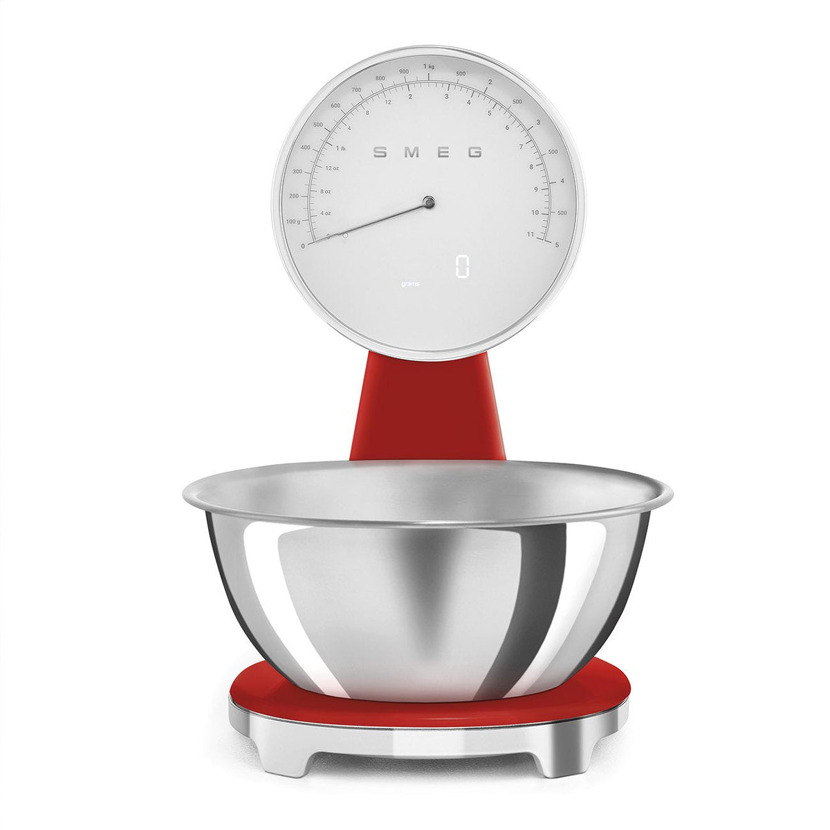 Balance de cuisine Smeg — KSF01 — Rouge