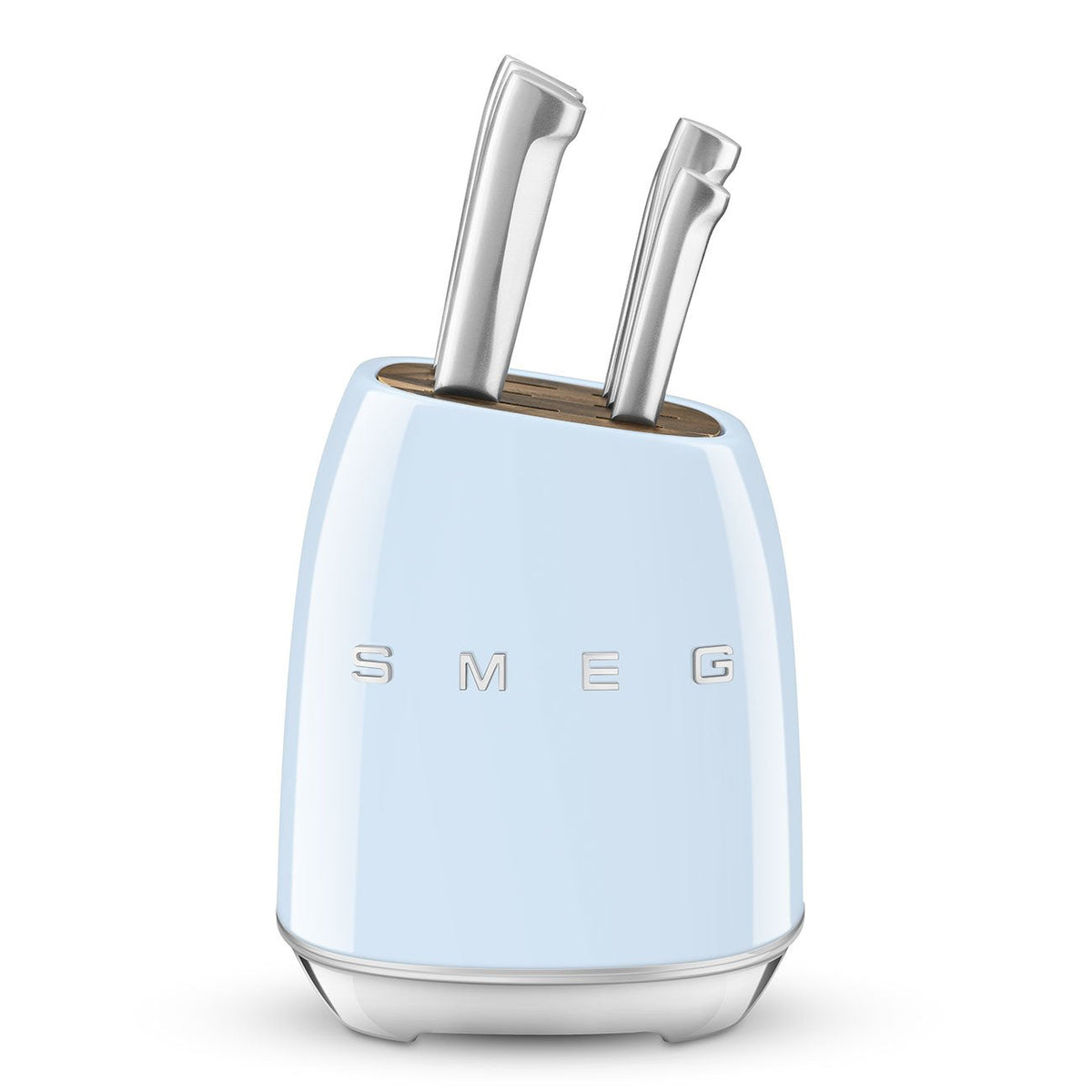 Bloc à couteaux Smeg — Bleu pastel