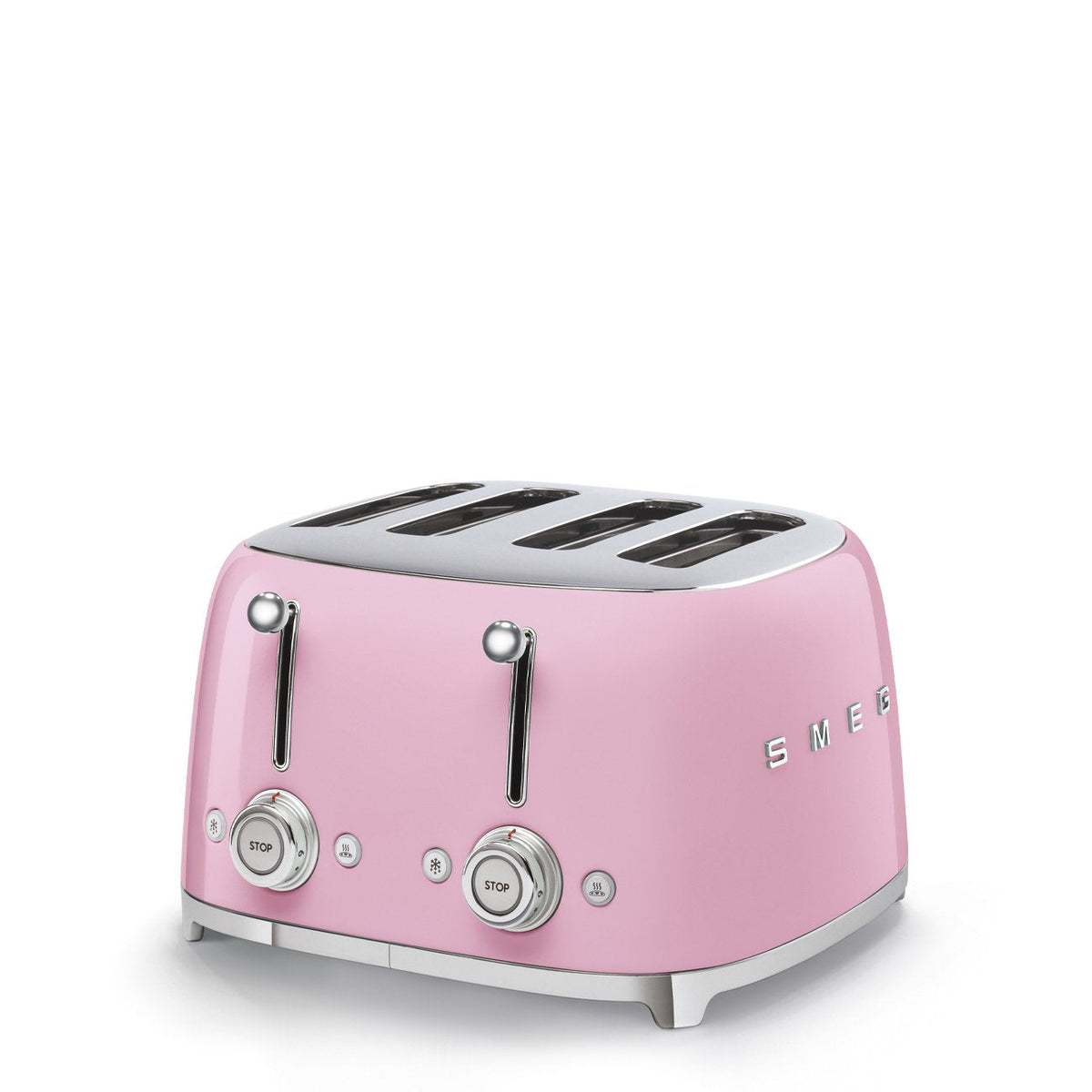 Grille-pain Smeg 4 tranches — TSF03 — Rose