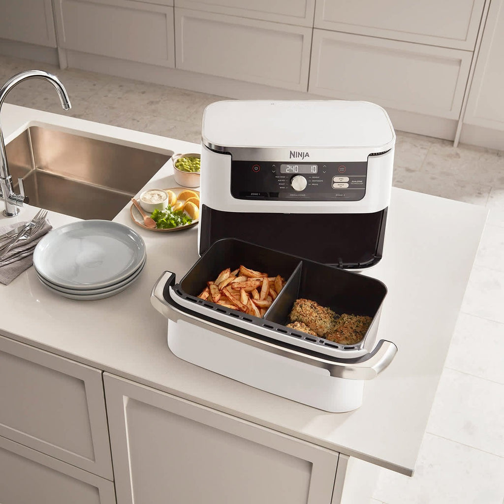 Ninja Foodi FlexDrawer AF500EUWH — Friteuse à air 10,4 L, blanche — photo 2