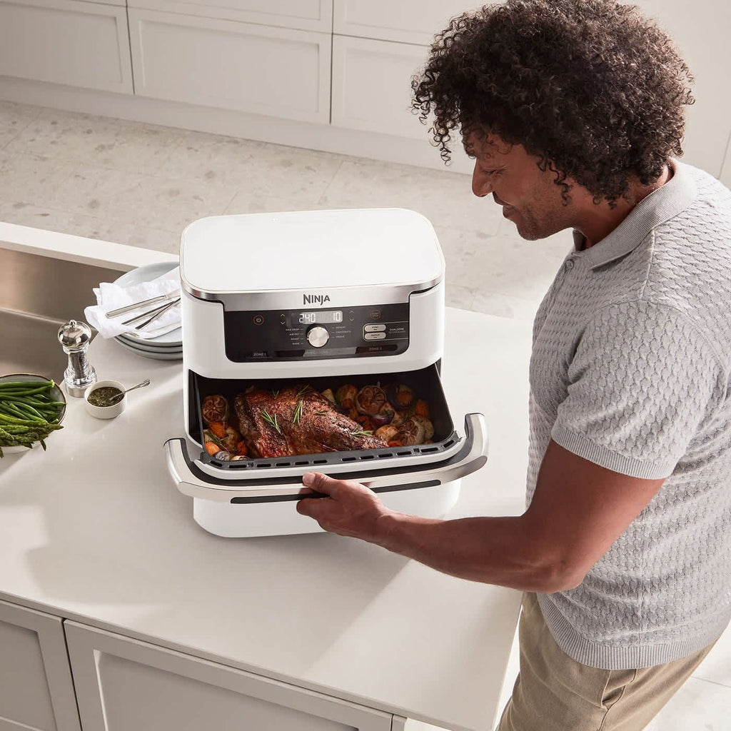 Ninja Foodi FlexDrawer AF500EUWH — Friteuse à air 10,4 L, blanche — photo 3