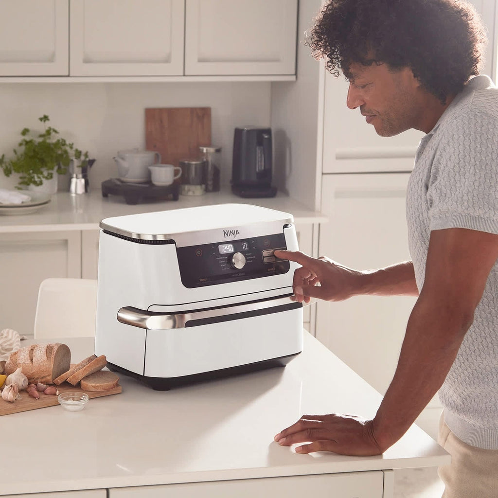 Ninja Foodi FlexDrawer AF500EUWH — Friteuse à air 10,4 L, blanche — photo 4