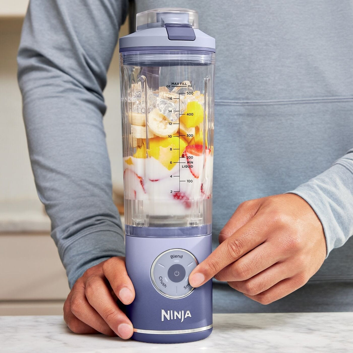 Ninja Blast Max BC251EULD — Blender portable 0,57 L, lavande — photo 4