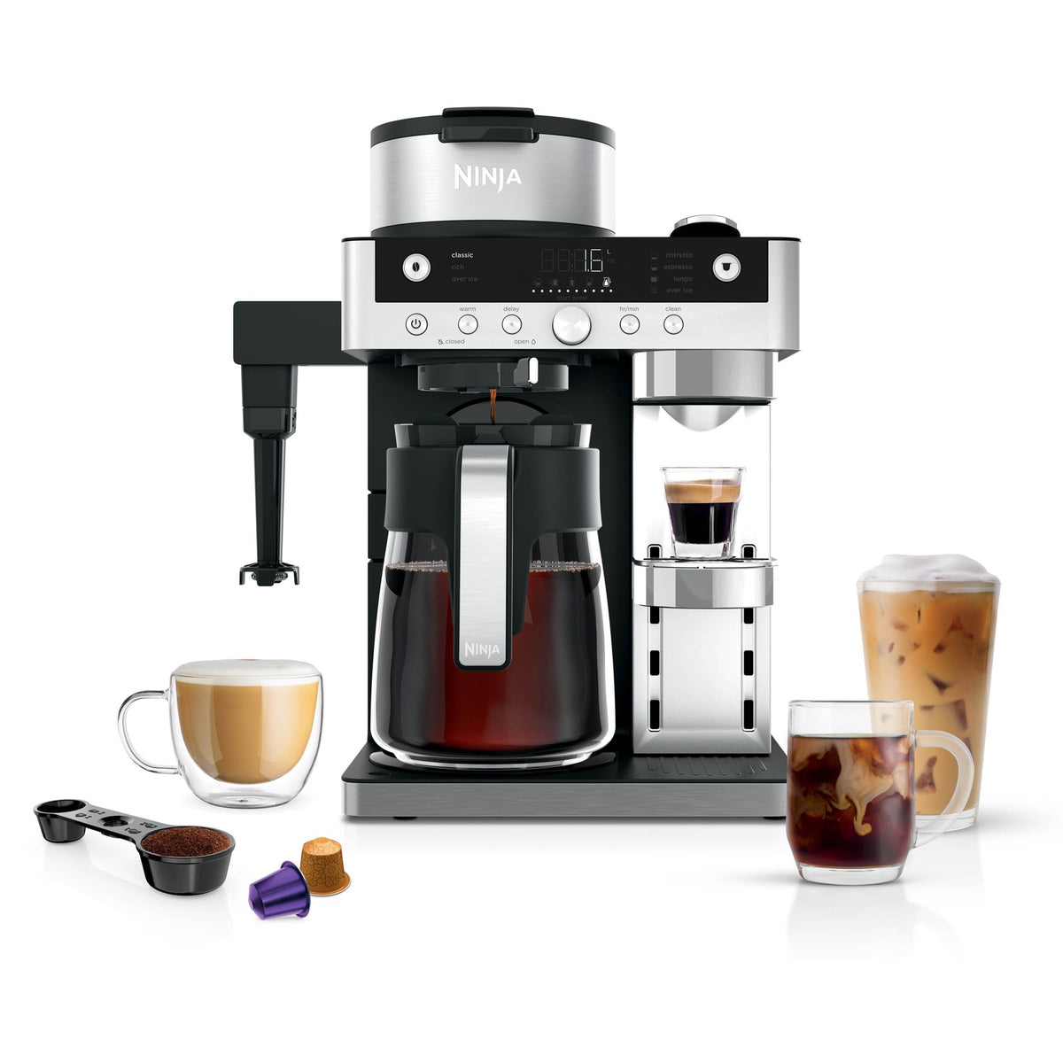 Ninja DualBrew CFN802EU — Machine à café filtre et capsules — photo 1