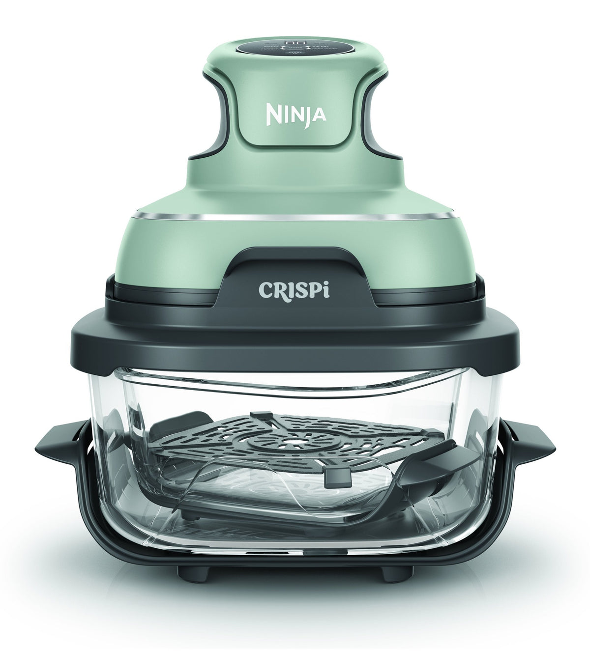 Ninja CRISPi FN101EUSG — Friteuse à air 3,8 L en verre, verte — photo 1