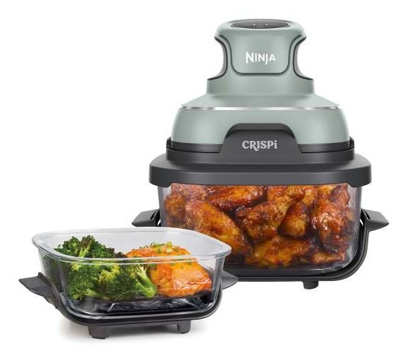Ninja CRISPi FN101EUSG — Friteuse à air 3,8 L en verre, verte — photo 4