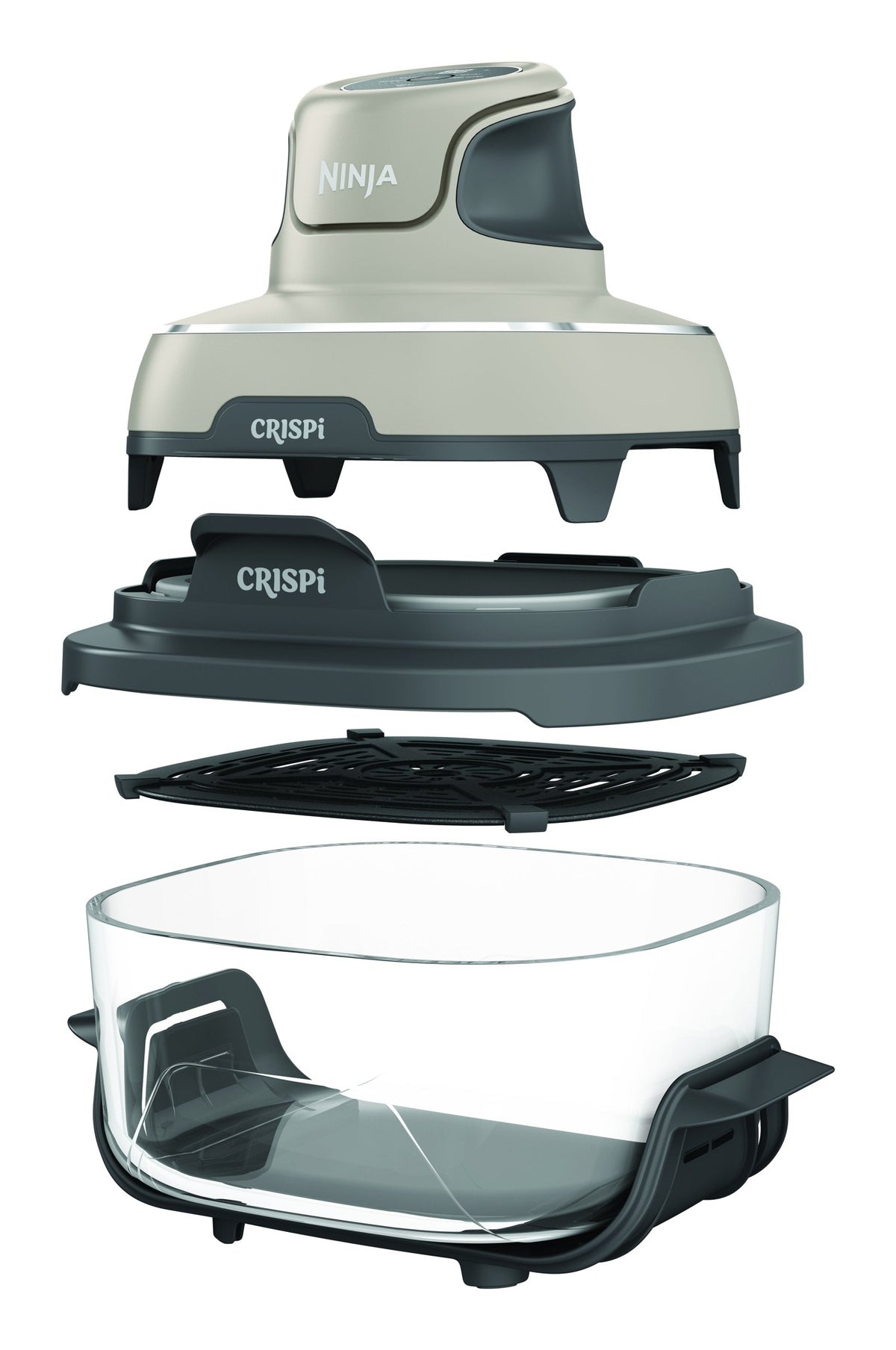 Ninja CRISPi FN101EUST — Friteuse à air 3,8 L en verre, pierre — photo 2