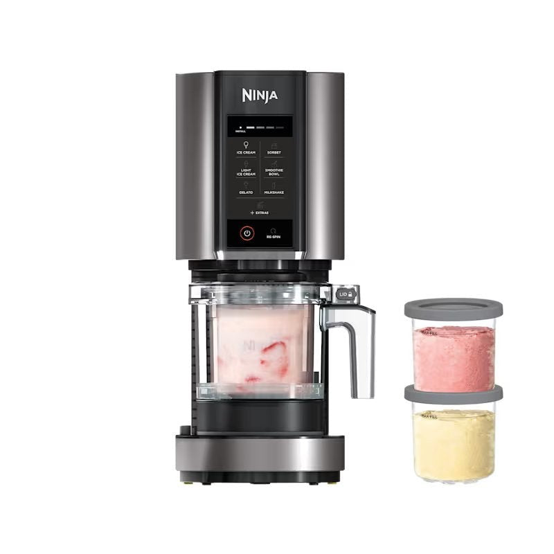 Ninja CREAMi NC302EU — Machine à glaces, 2 pots de 0,47 L — photo 1