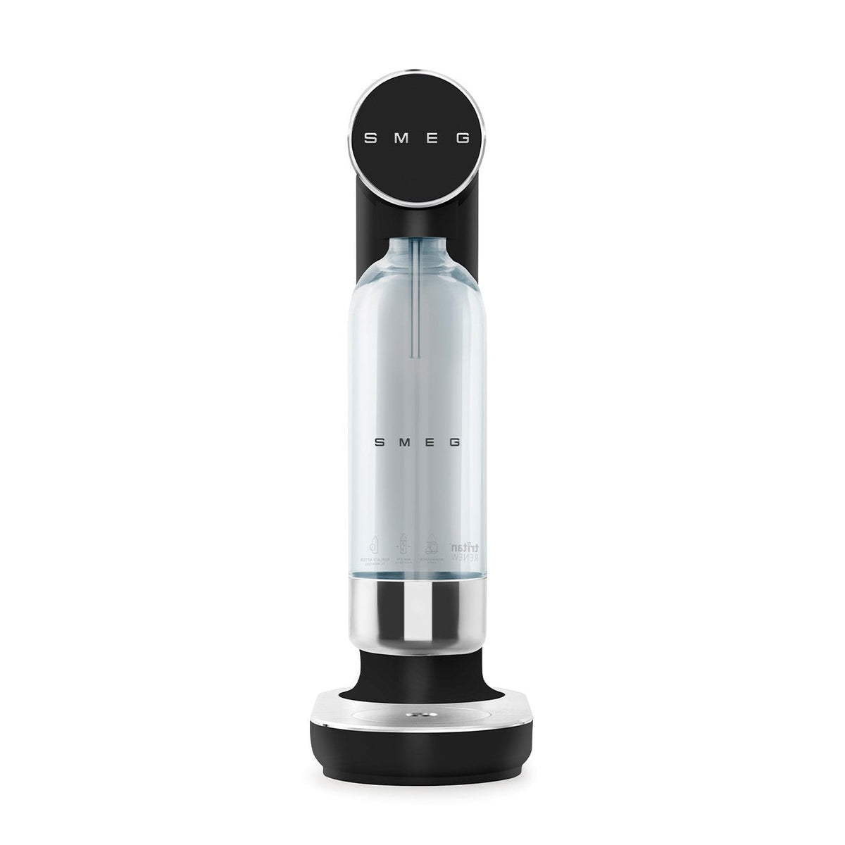 Gazéificateur d'eau Smeg — Noir mat