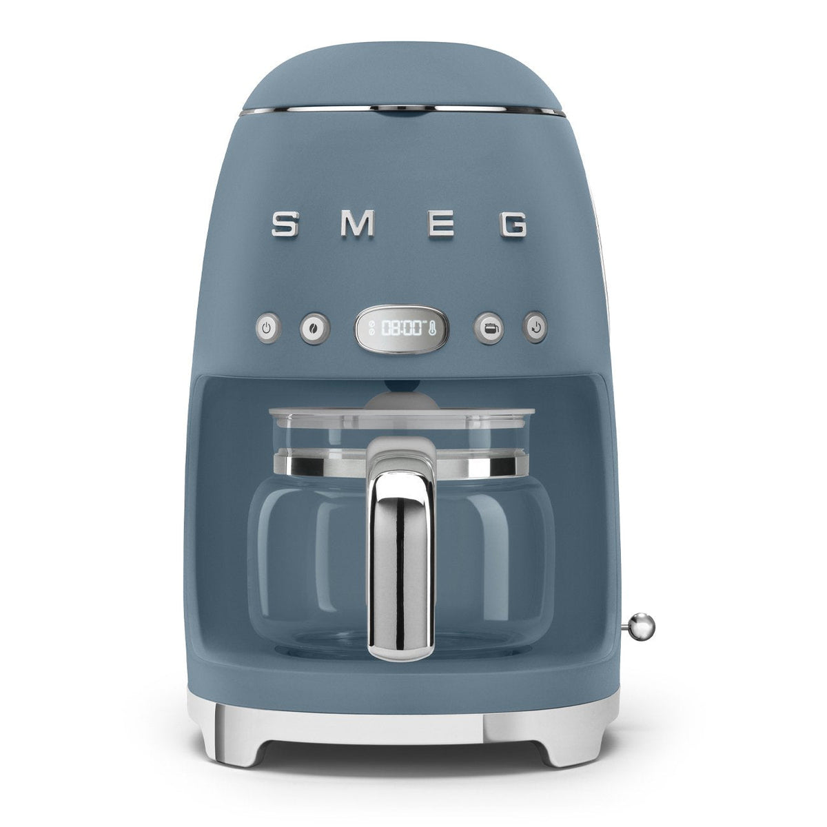 Cafetière filtre Smeg 1,4 L — Bleu tempête mat
