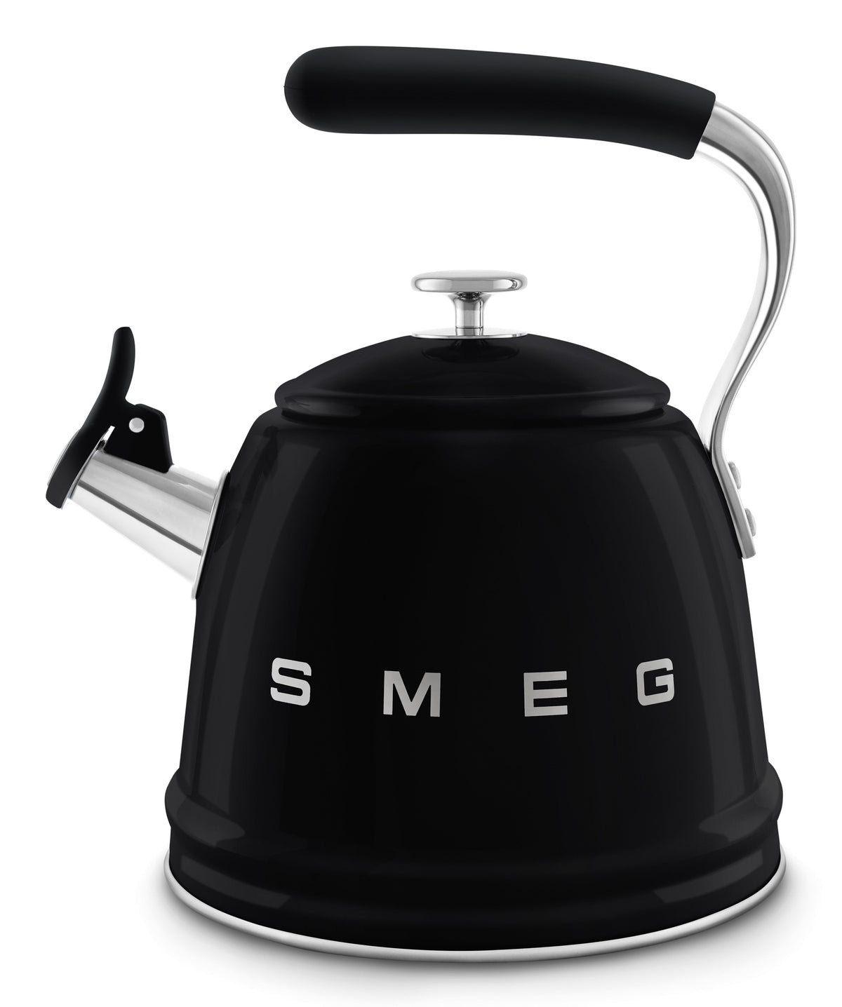 Bouilloire sifflante Smeg 50's Style 2,3 L — Noir