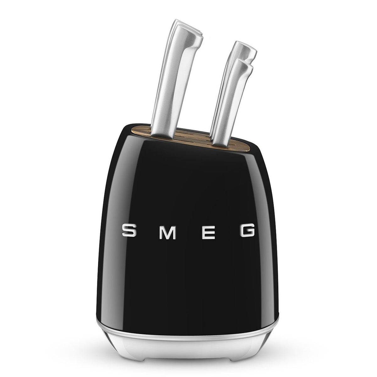 Bloc à couteaux Smeg — Noir
