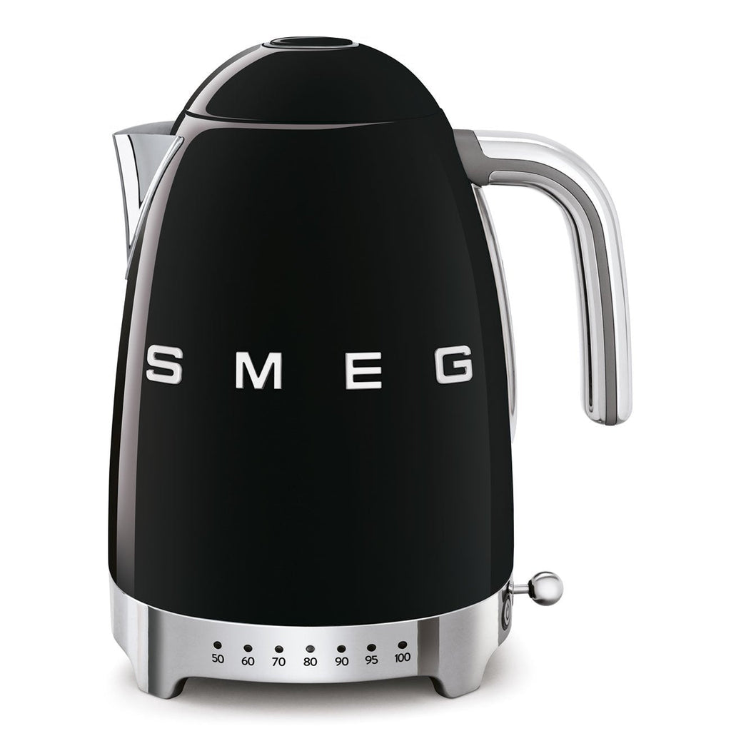 Bouilloire électrique Smeg 1,7 L — KLF04 — Noir