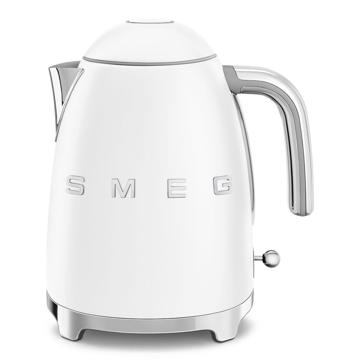 Bouilloire électrique Smeg 1,7 L — KLF03 — Blanc mat
