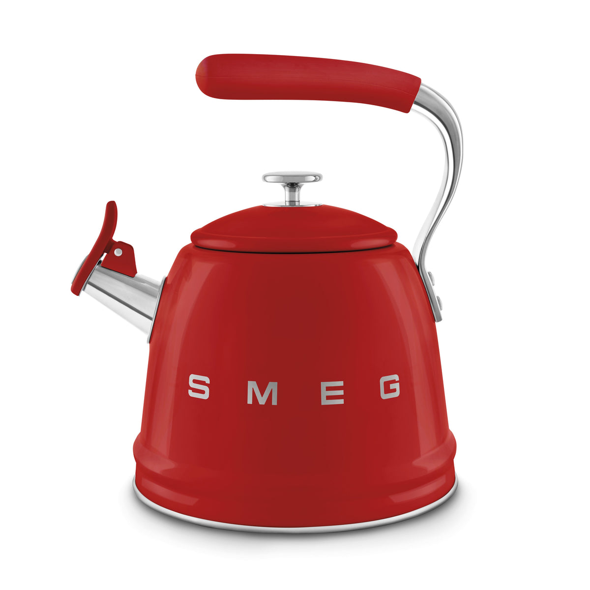 Bouilloire sifflante Smeg 50's Style 2,3 L — Rouge