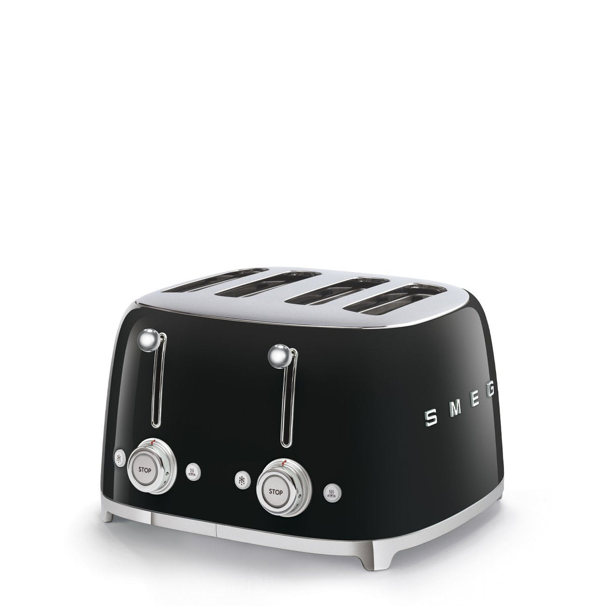 Grille-pain Smeg 4 tranches — TSF03 — Noir