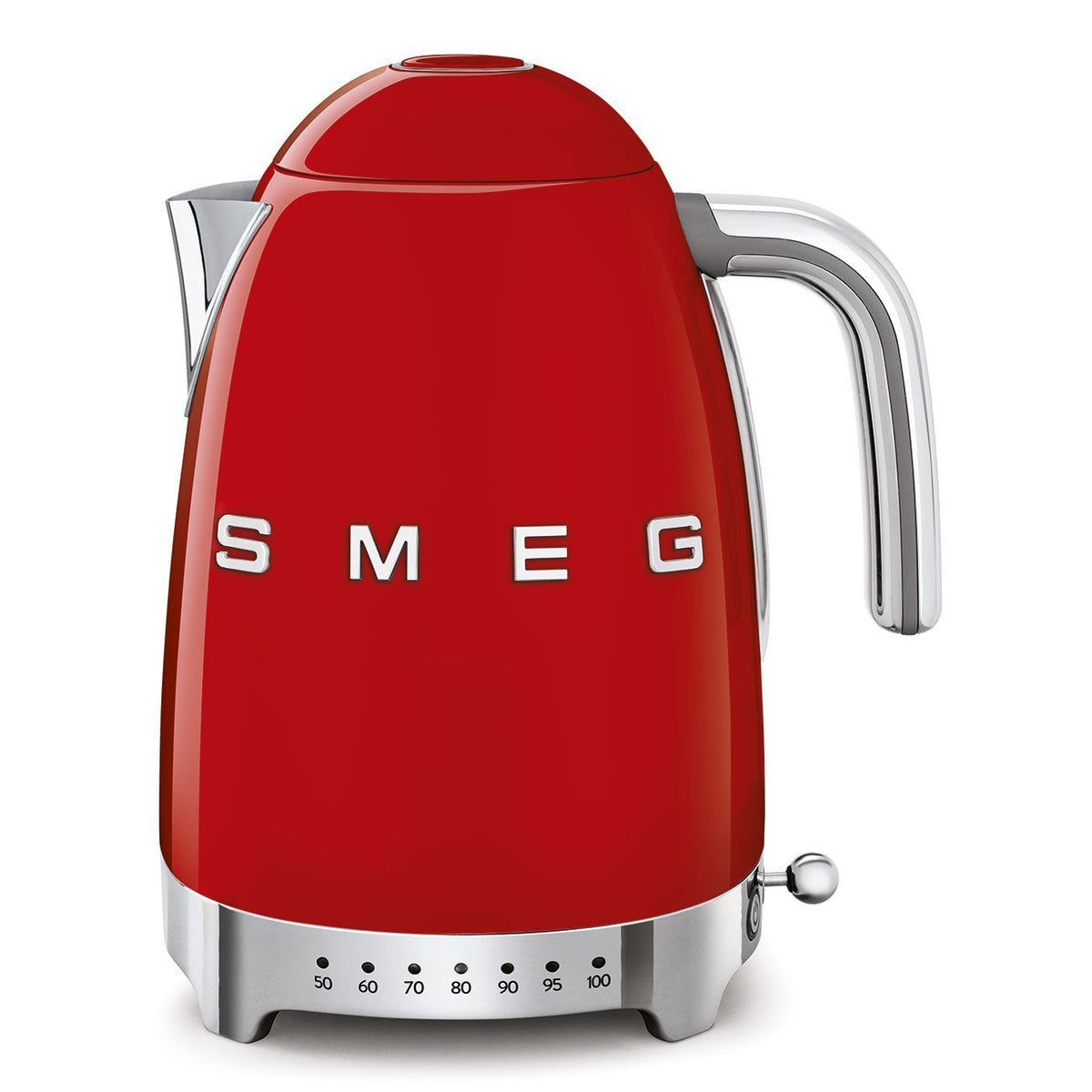 Bouilloire électrique Smeg 1,7 L — KLF04 — Rouge