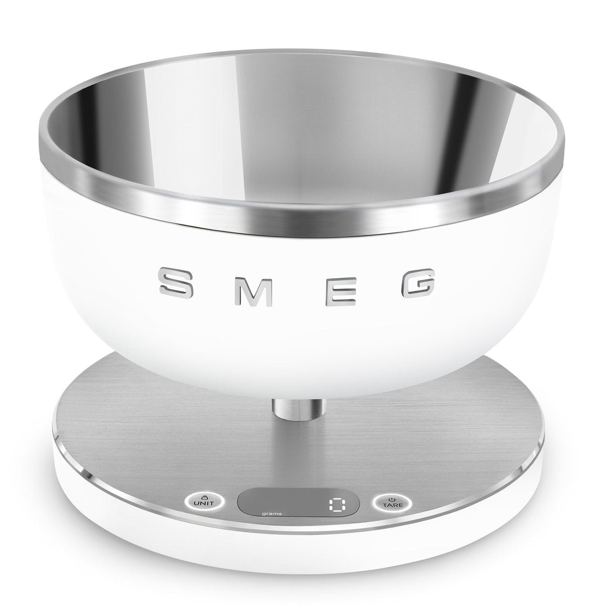 Balance de cuisine Smeg — KSC01 — Blanc mat