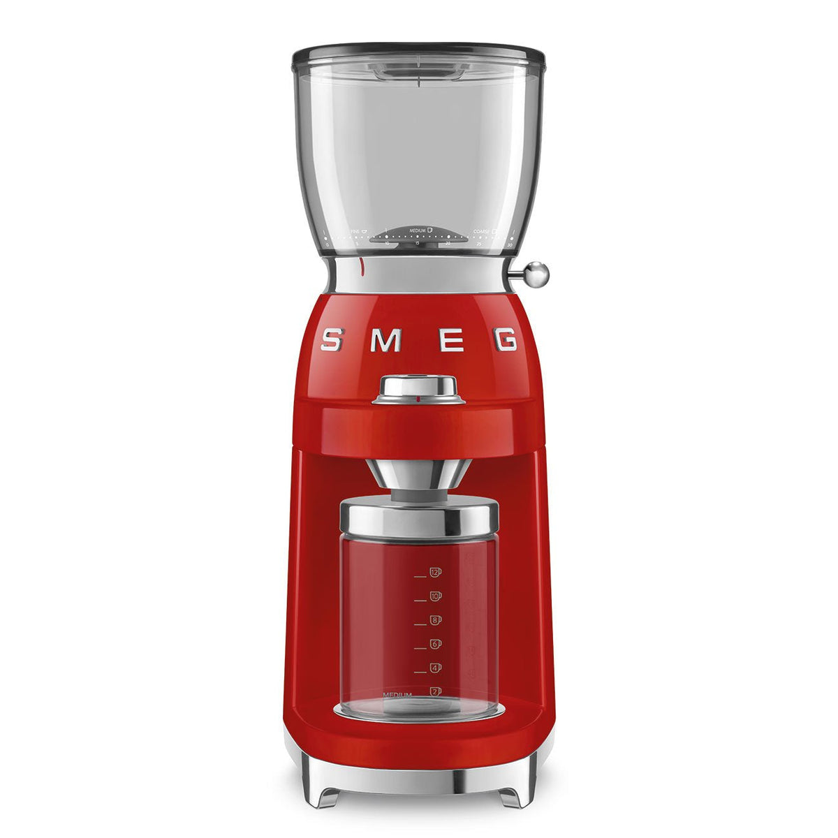 Moulin à café Smeg 50's Style — CGF11 — Rouge