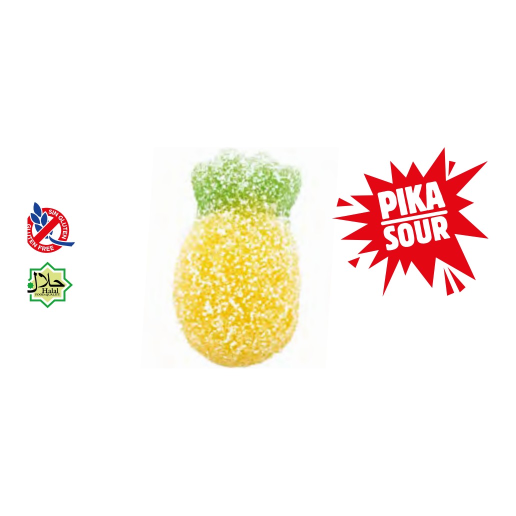 Damel Ananas acidulés