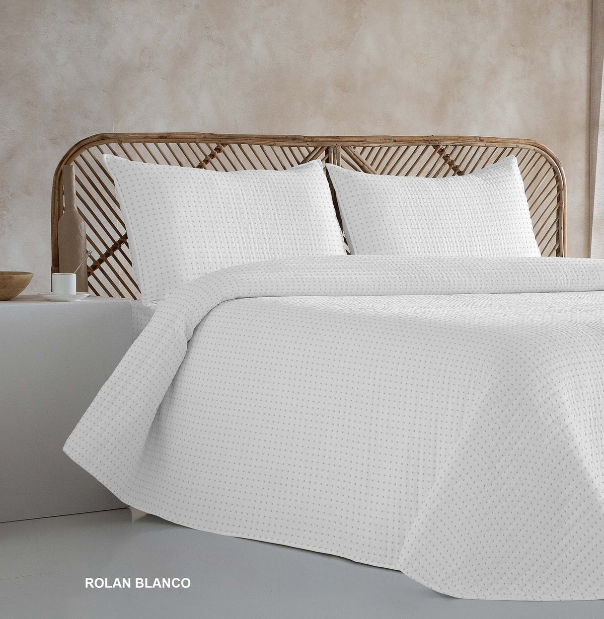 Couvre-lit boutis Polo Polo Rolan — Blanc