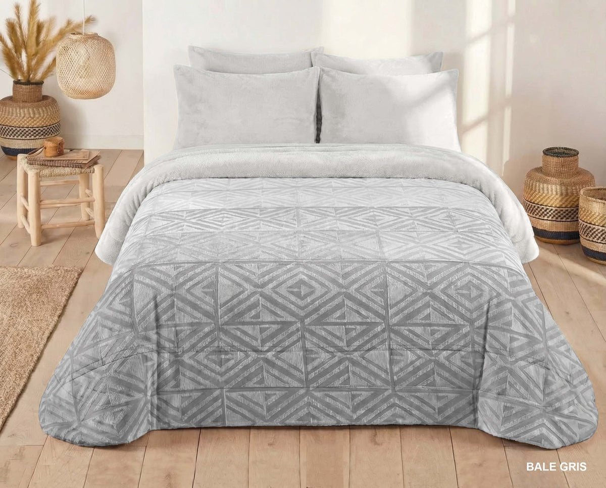 Comforter sherpa Polo Polo Bale — Gris