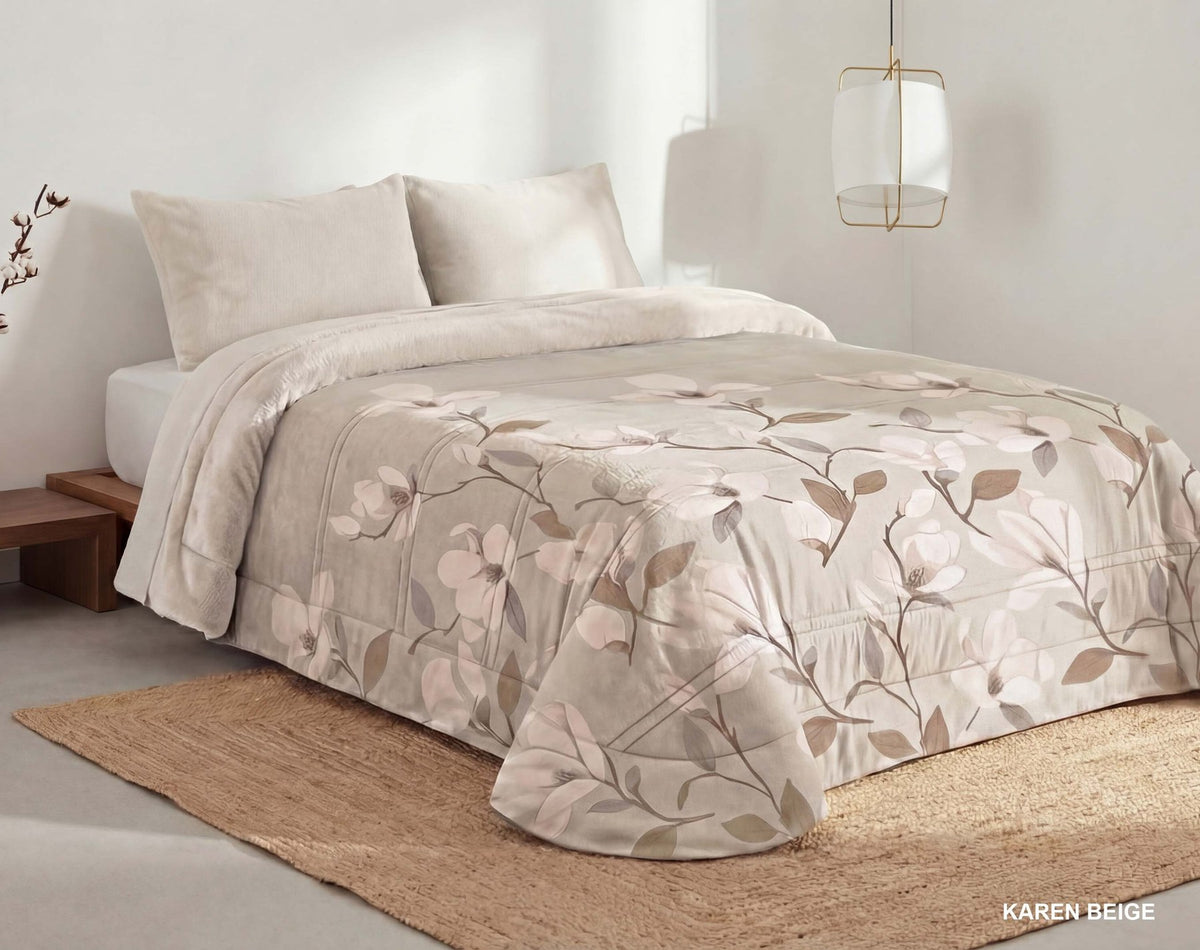 Comforter sherpa Polo Polo Karen — Beige