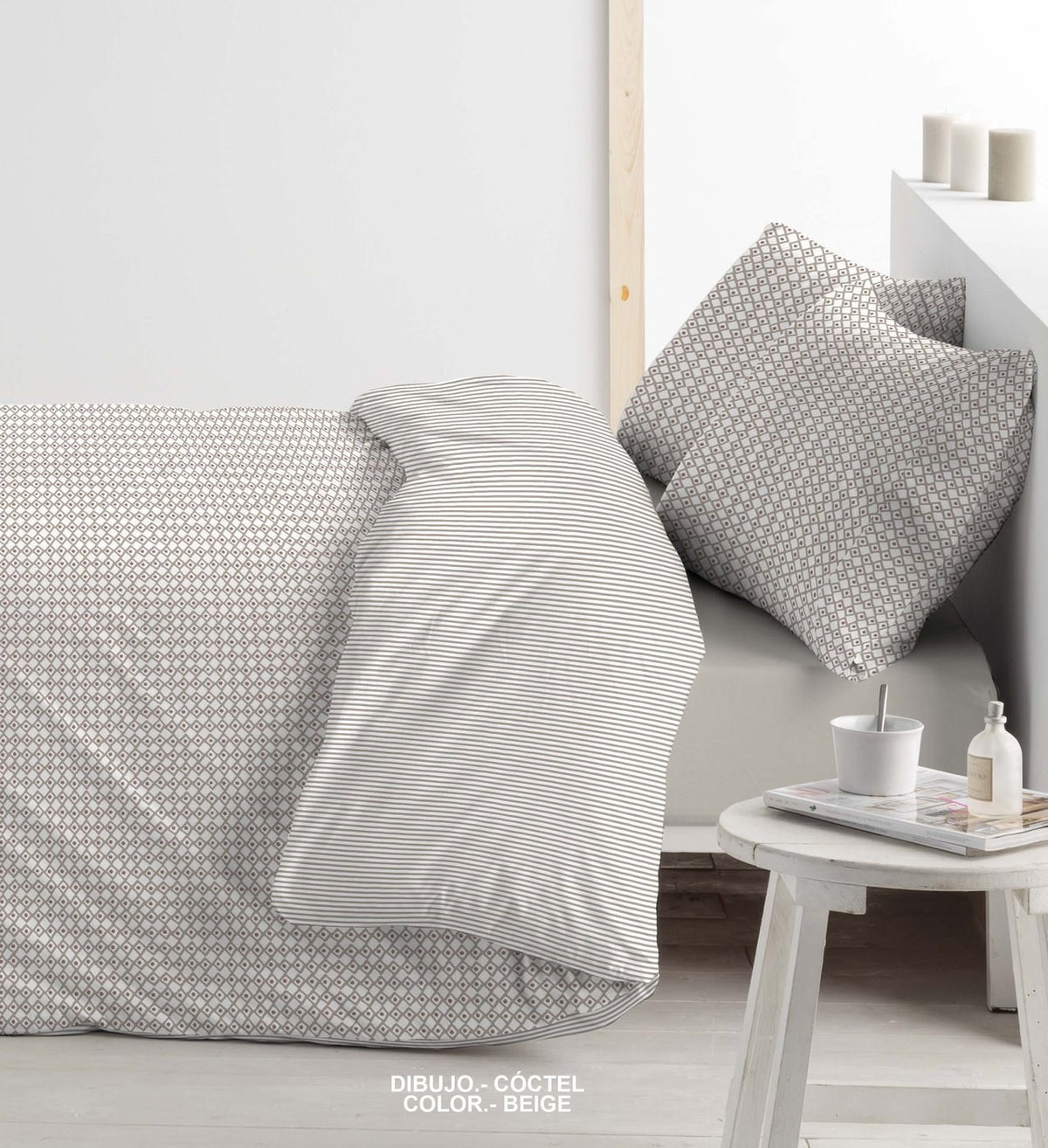 Housse de couette Polo Polo Cóctel — Beige