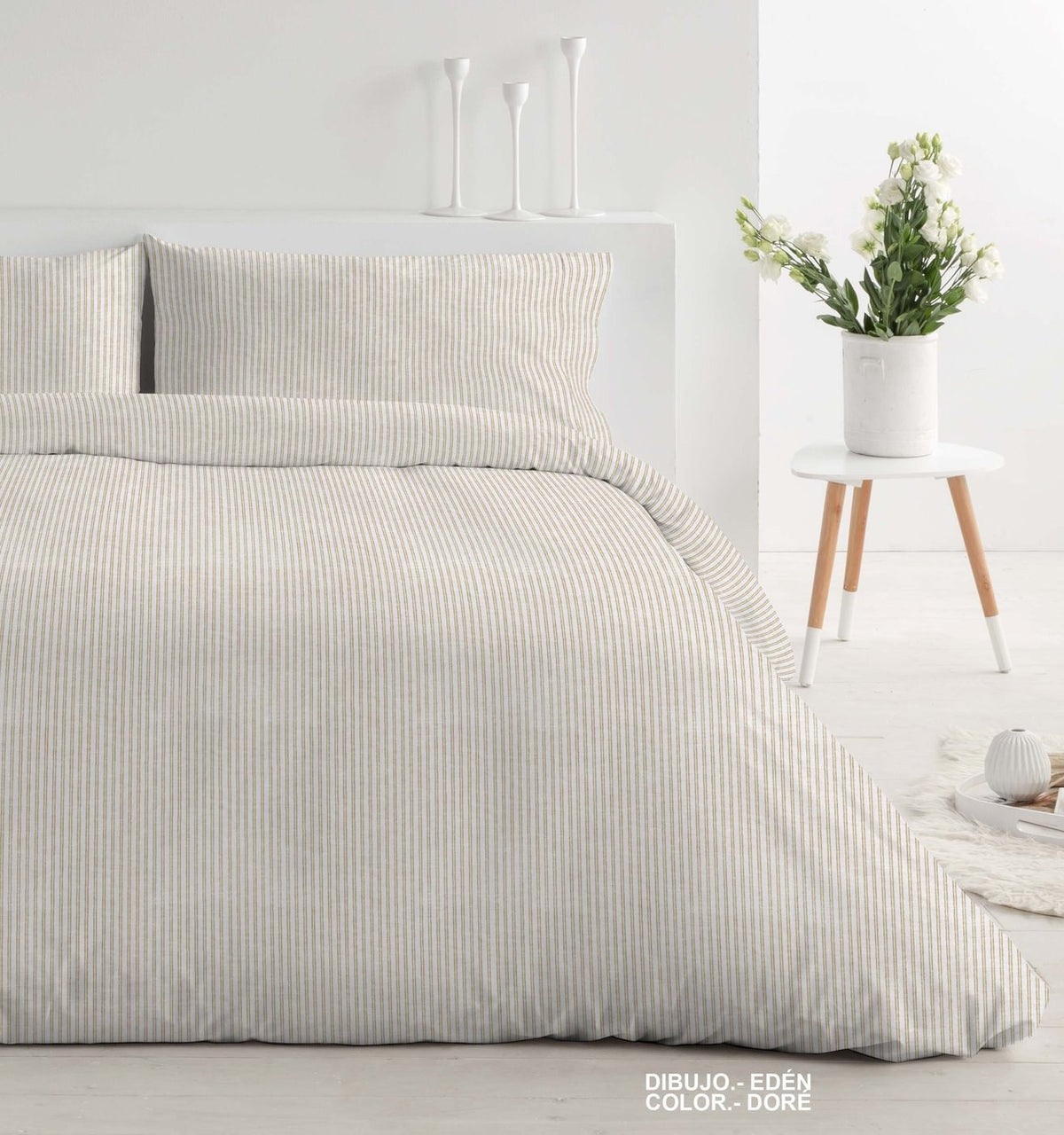 Housse de couette Polo Polo Edén — Doré