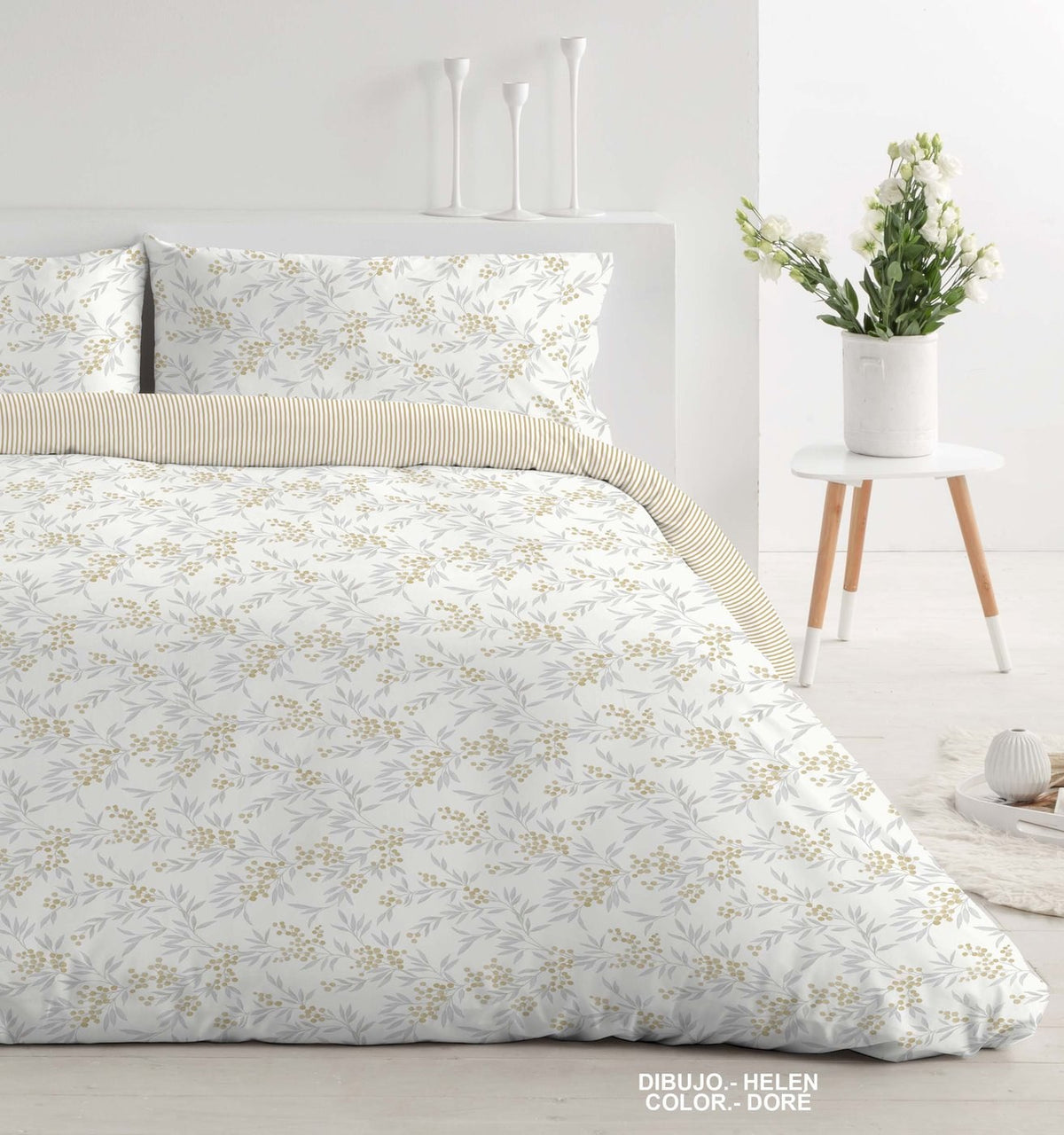 Housse de couette Polo Polo Helen — Doré
