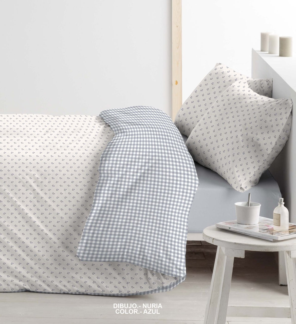 Housse de couette Polo Polo Nuria — Bleu