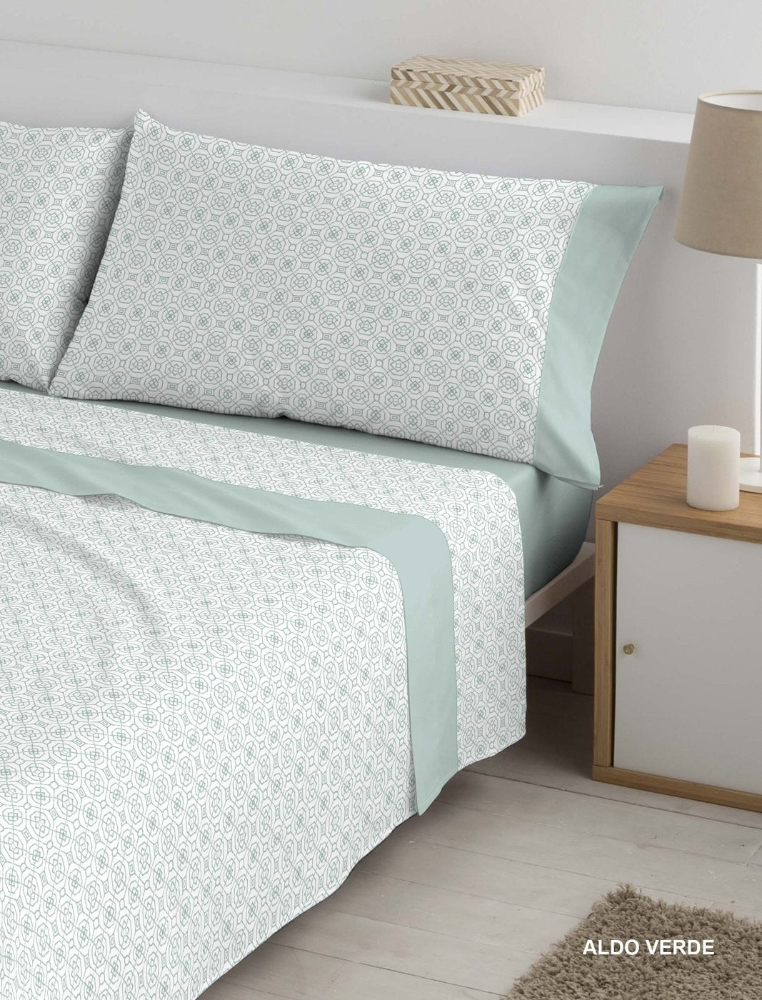 Parure de draps Polo Polo Aldo — Vert