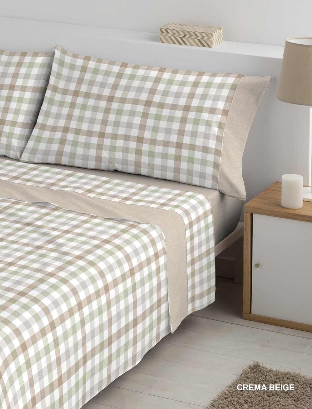Parure de draps Polo Polo Crema — Beige