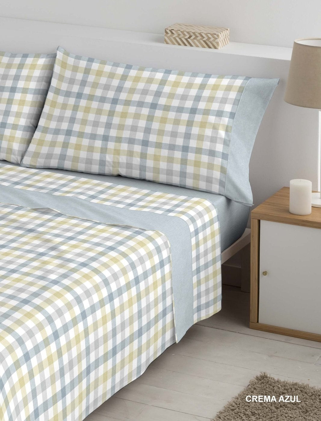 Parure de draps Polo Polo Crema — Bleu